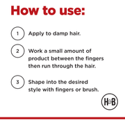 Hawkins & Brimble COM Water Based Hair Pomade - Natural Hold 4.2 fl oz Hair care