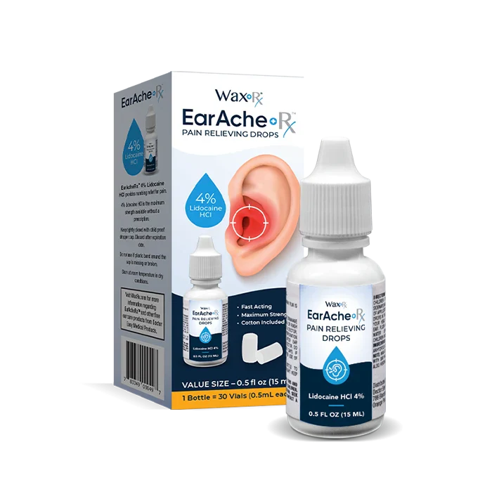 Wax-rx WAXRX EARACHE RX PAIN RELIEF D Ear Drops