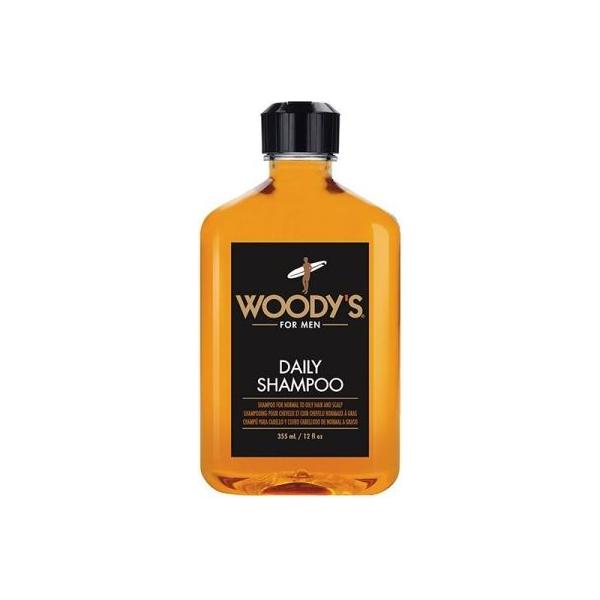 Woody's Woody's For Men Daily Shampoo Normal to Oily Hair 12 fl Oz Shampoo
