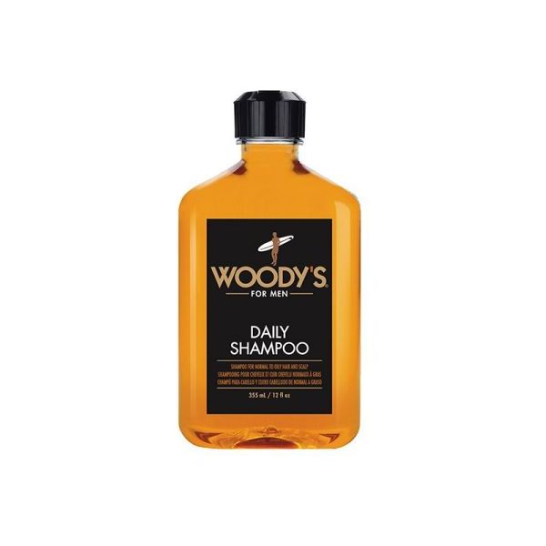 Woody's For Men Daily Shampoo Normal to Oily Hair 12 fl Oz