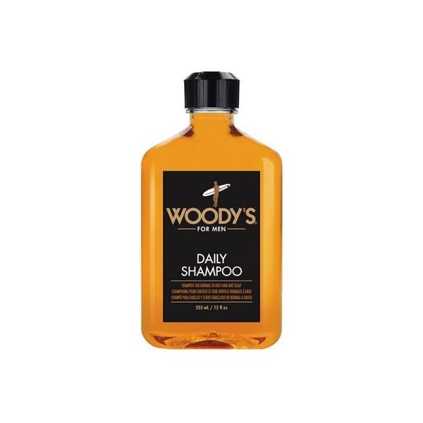 Woody's For Men Daily Shampoo Normal to Oily Hair 12 fl Oz