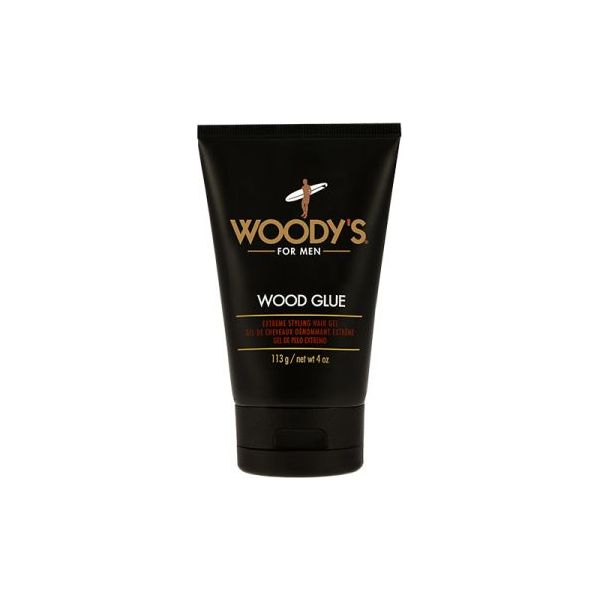 Woody's For Men Wood Glue Extreme Styling Hair Gel 4 Oz