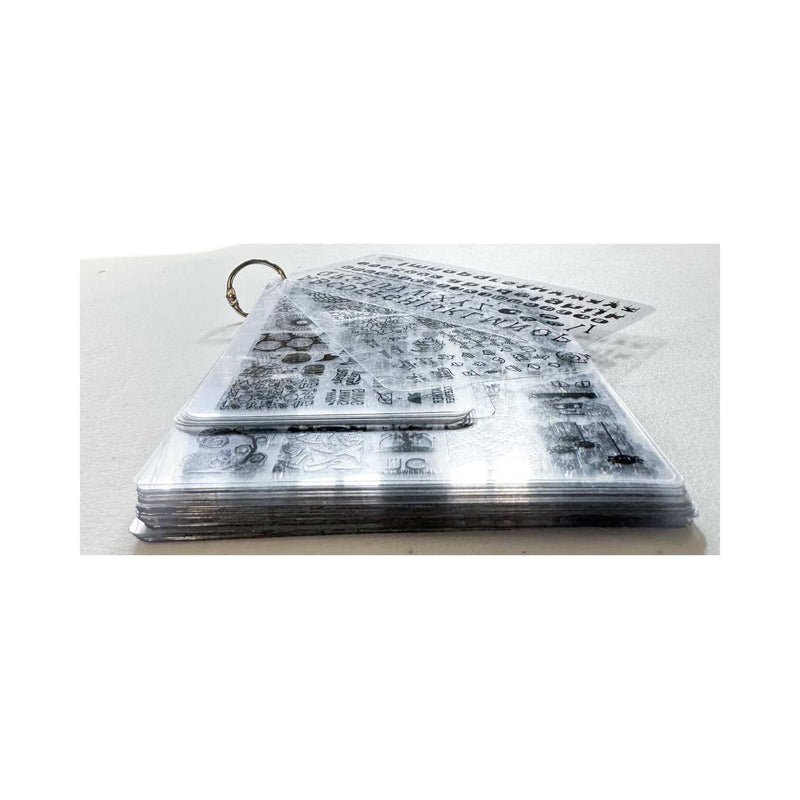 UberChic Beauty Transparent Design Guide MEGA Set: Fall & Winter Holiday Tool