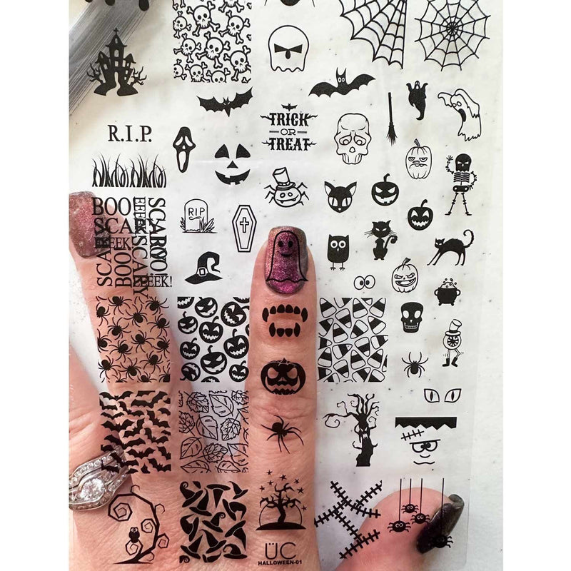 UberChic Beauty Transparent Design Guide MEGA Set: Fall & Winter Holiday Tool