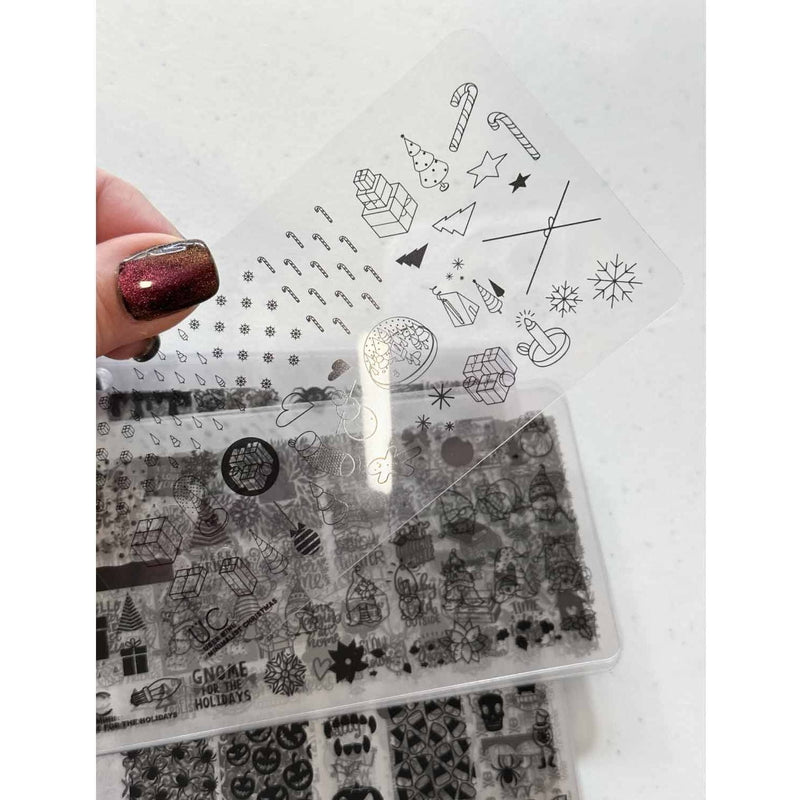 UberChic Beauty Transparent Design Guide MEGA Set: Fall & Winter Holiday Tool