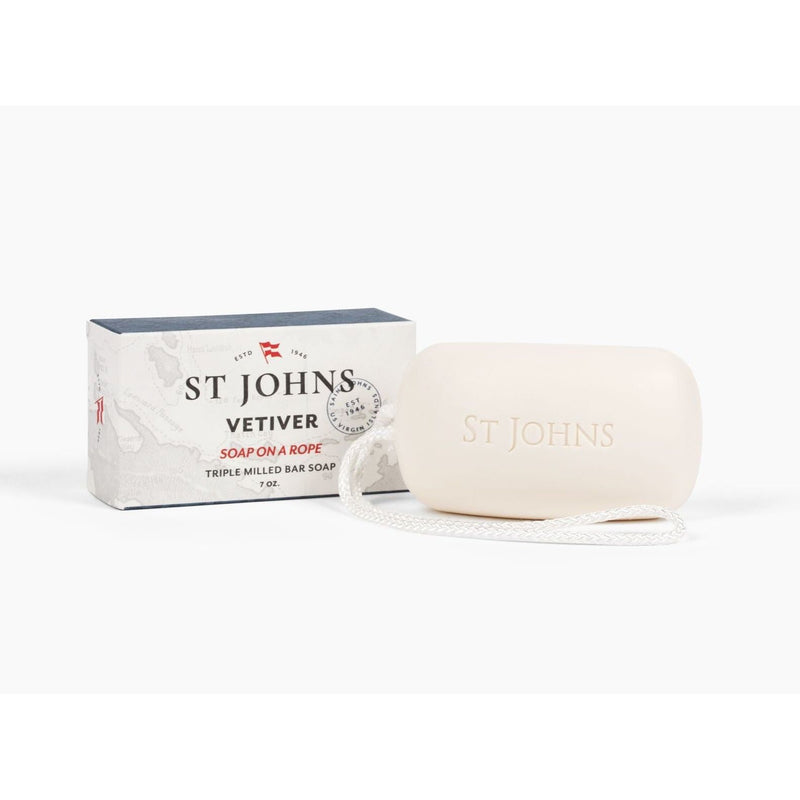 St Johns Fragrance Co LLC™ Vetiver Soap On a Rope Rope Bar