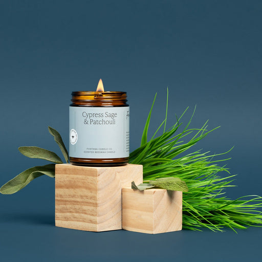Fontana Candle Co Cypress Sage & Patchouli Jar Candle Candles
