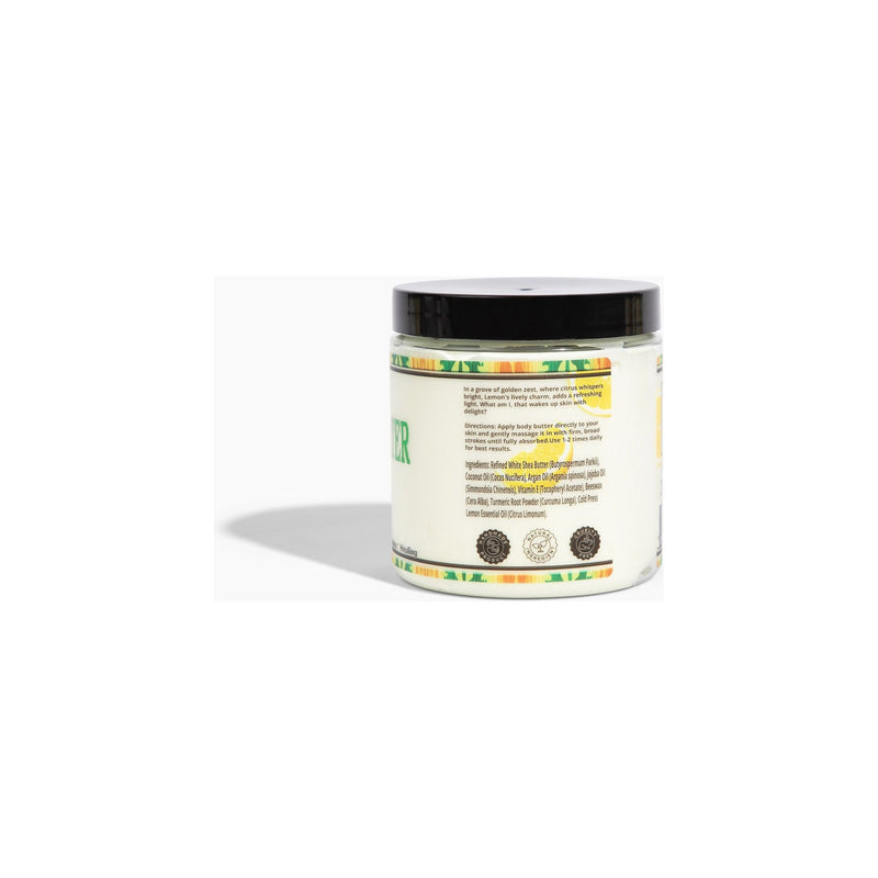 Lulu’s Holistics Lemon Turmeric Body Conscious Butter for Even Skin Tone and Radiance