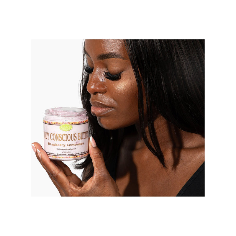 Lulu’s Holistics Raspberry Lemonade With Dragon Fruit  Body Conscious Butter for Revitalized, Glowing Skin. Lotion & Moisturizer