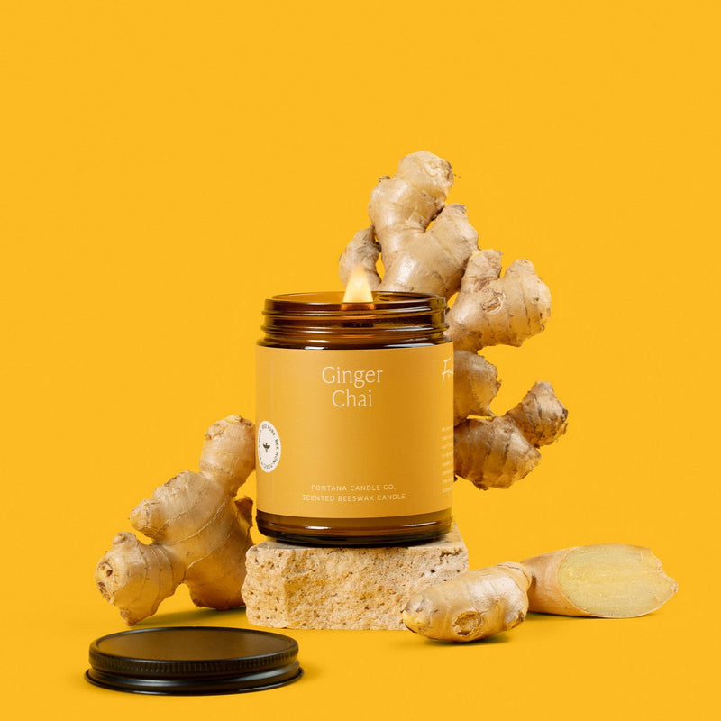 Fontana Candle Co Ginger Chai Jar Candle Candles