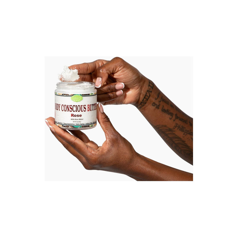 Lulu’s Holistics Rose Water  Body Conscious Butter for Superior Hydration and Calm Skin. Lotion & Moisturizer