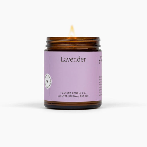 Fontana Candle Co Lavender Jar Candle Candles