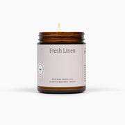 Fontana Candle Co Fresh Linen Jar Candle Candles