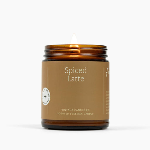 Fontana Candle Co Spiced Latte Jar Candle Candles