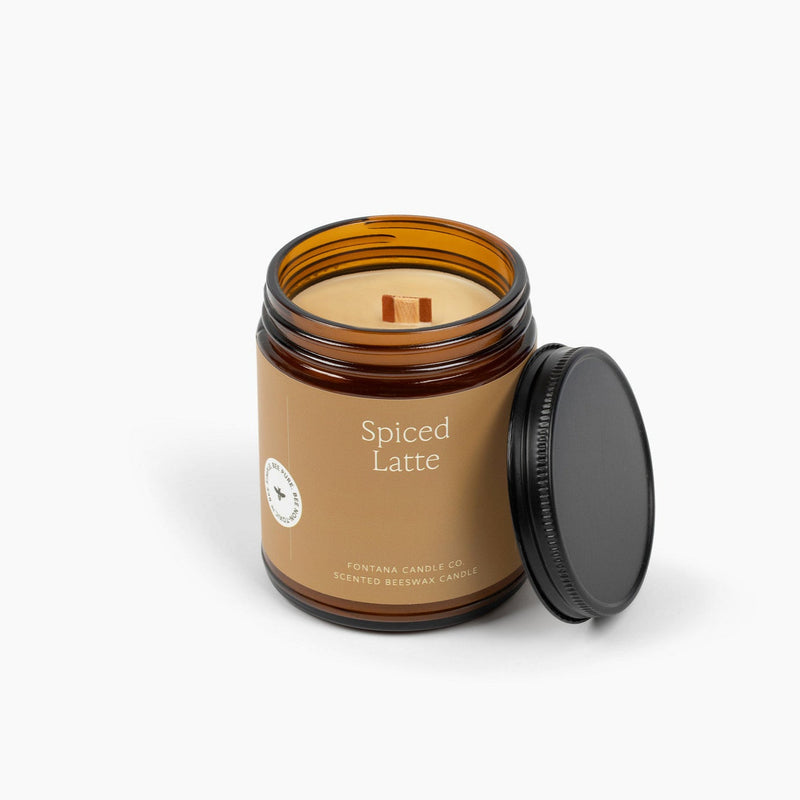 Fontana Candle Co Spiced Latte Jar Candle Candles