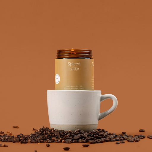 Fontana Candle Co Spiced Latte Jar Candle Candles
