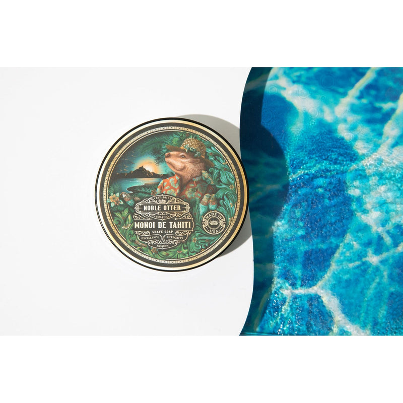 Noble Otter Monoi de Tahiti Shave Soap Shaving Soap