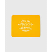 Be A Heart Meal Blessing Silicone Placemat Placemats