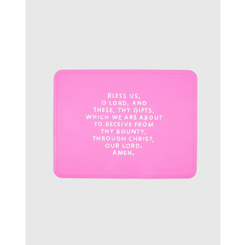 Be A Heart Meal Blessing Silicone Placemat Placemats