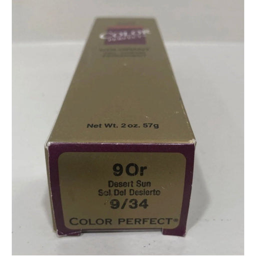 VIP Extensions Wella Color Perfect 9OR Permanent Creme Gel Hair Color 9/34, 2 oz Permanent Hair Color Gray