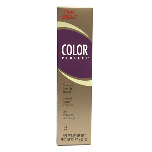 VIP Extensions Wella Color Perfect Permanent Creme Gel 5N Light Brown Permanent Hair Color Rosy Brown