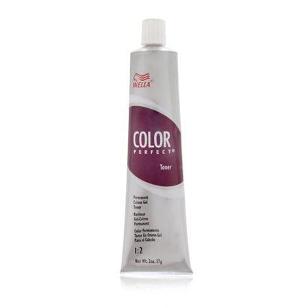 VIP Extensions Wella Color Perfect Toner Permanent Creme Gel Toner 1:2 T11B Lightest Beige Blonde Hair Care