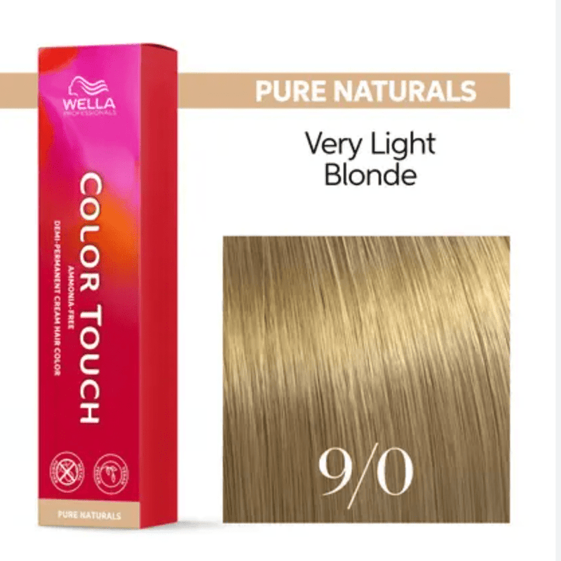 VIP Extensions Wella Color Touch 9/0 Very Light Blonde Natural 2 oz Hair Care