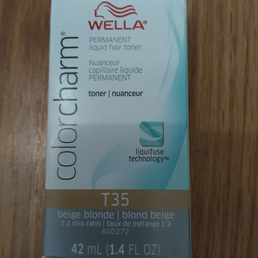 VIP Extensions Wella ColorCharm Permanent Liquid Hair Toners for Toning T35 Hair Care