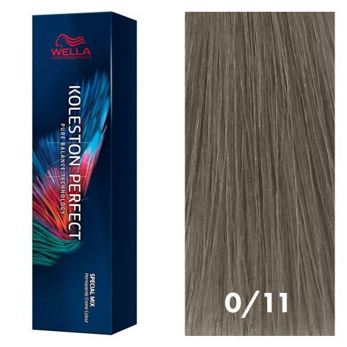 VIP Extensions Wella Koleston Perfect Permanent Creme Hair Color 0/19 Ash Permanent Hair Color White Smoke