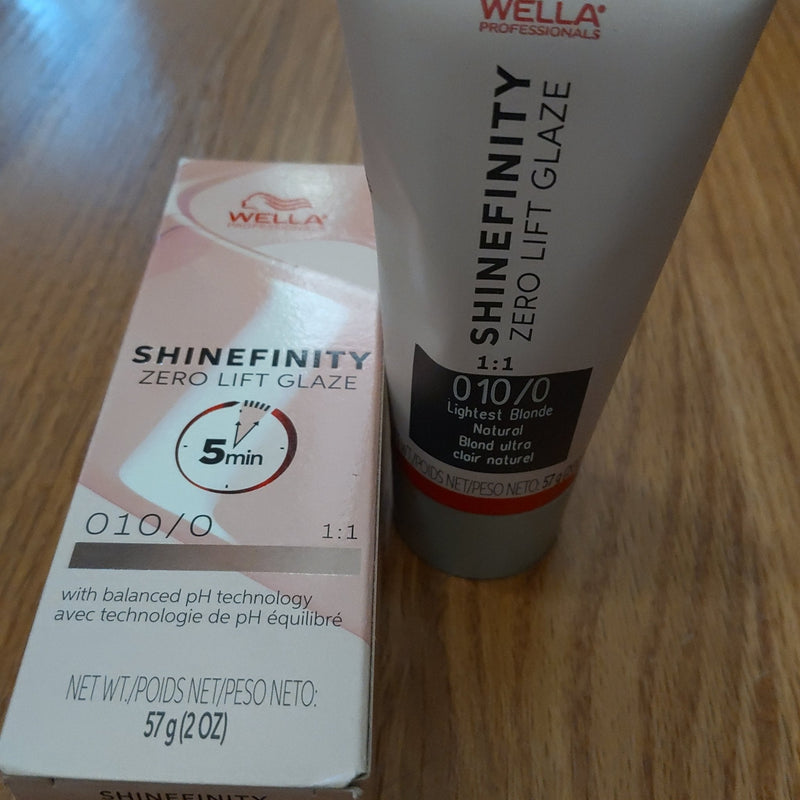 VIP Extensions wella shinefinity zero lift glaze 2 oz color 06/07 Hair Care