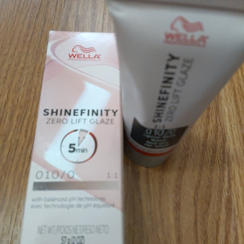 VIP Extensions wella shinefinity zero lift glaze 2 oz color 07/12 Hair Care