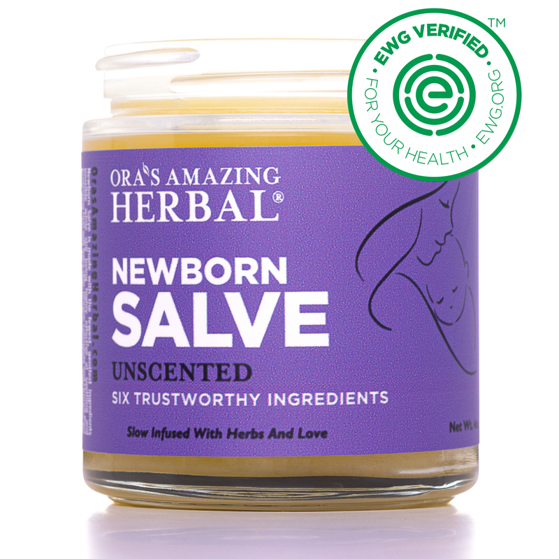 Ora's Amazing Herbal Newborn Salve, Calendula Ointment For Babies