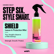 Whipi Co SHIELD- Crown Whip- Protection Mist Light Pink 8 oz
