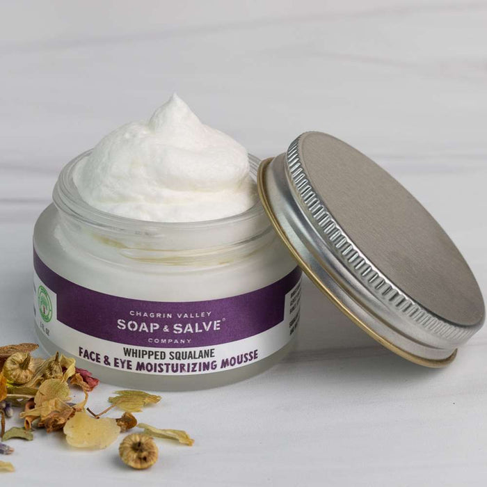 Chagrin Valley Soap & Salve - Whipped Squalane Face & Eye Cream