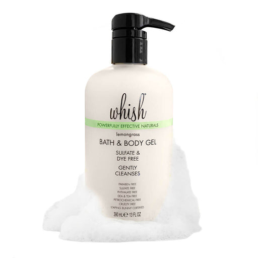 whish beauty Lemongrass Bath and Body Gel Body Care > Bath & Shower > Bath and Body Gel