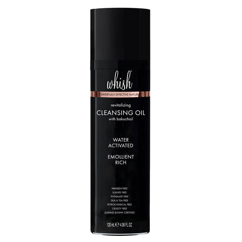 whish beauty Revitalizing Cleansing Oil with Bakuchiol Skin Care > Cleanser