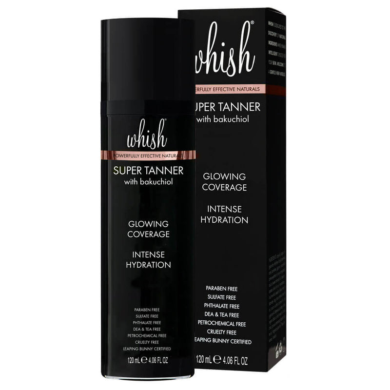 whish beauty Super Tanner with Bakuchiol Body Care > Self Tan & Glow > Self Tanner