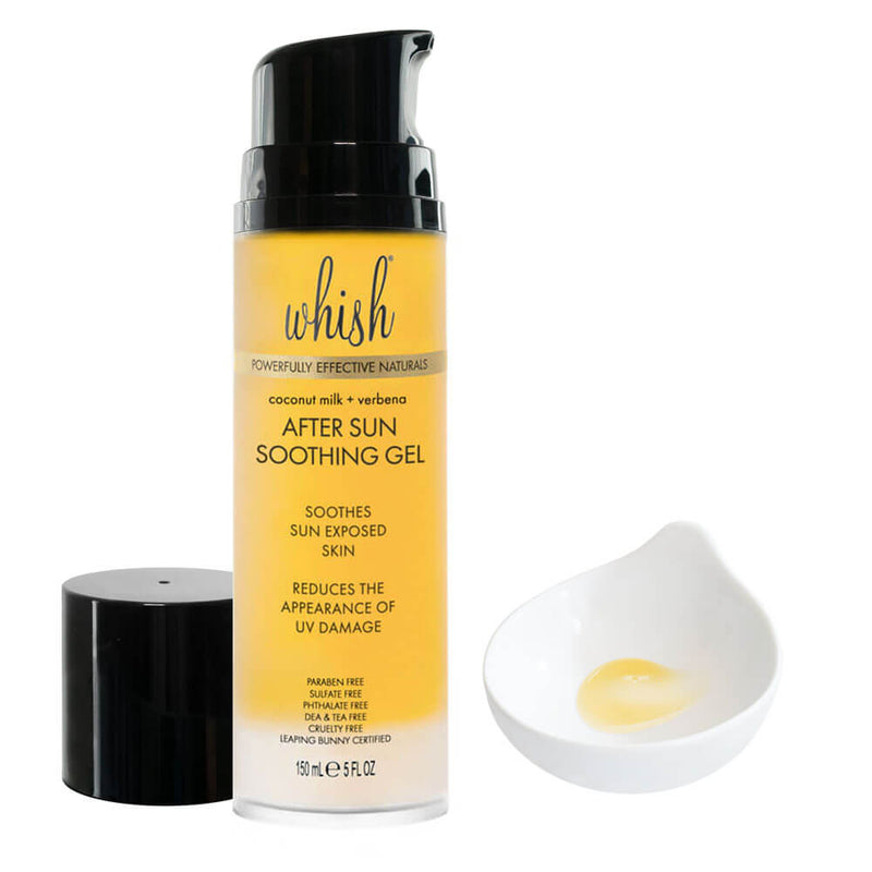 whish beauty Coconut Milk+Verbena After Sun Soothing Gel Body Care > Body Moisturizers White Smoke