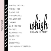 whish beauty Aluminum Free Deodorant Stick - Helps Moderate Hair Regrowth Body Care > Deodorant & Body Care