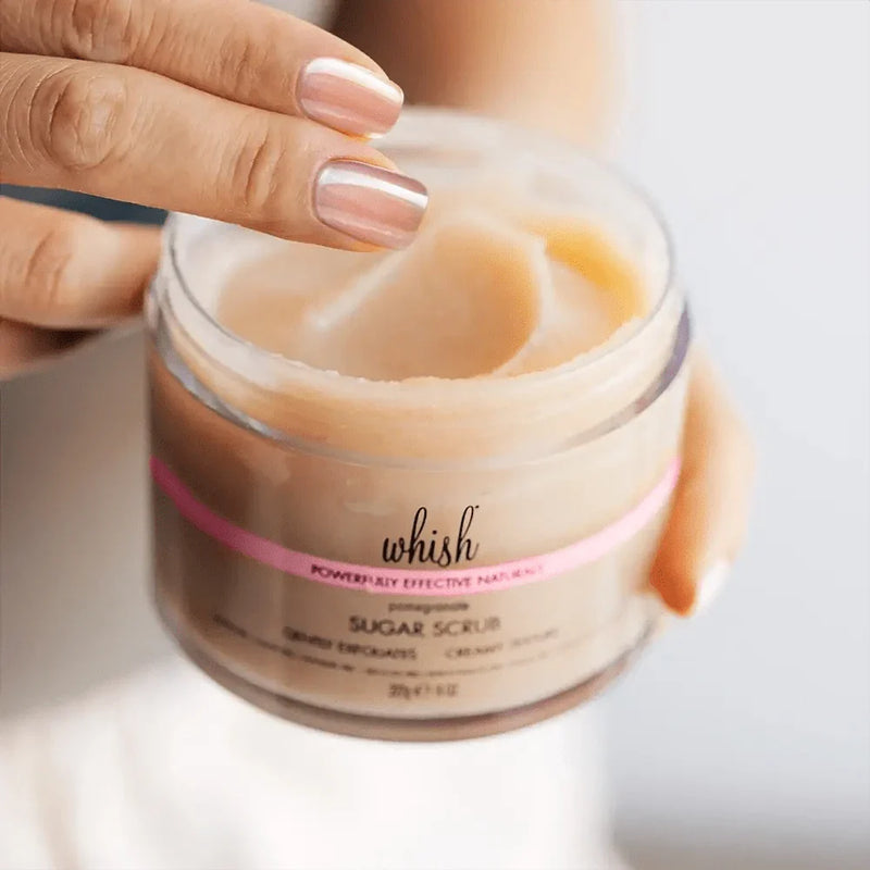 whish beauty Pomegranate Sugar Scrub Body Care > Exfoliators > Sugar Scrub