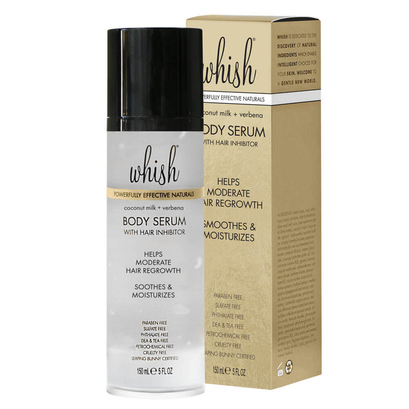 whish beauty Coconut Milk + Verbena Body Serum - Helps Moderate Hair Regrowth Body Care > Hair Removal