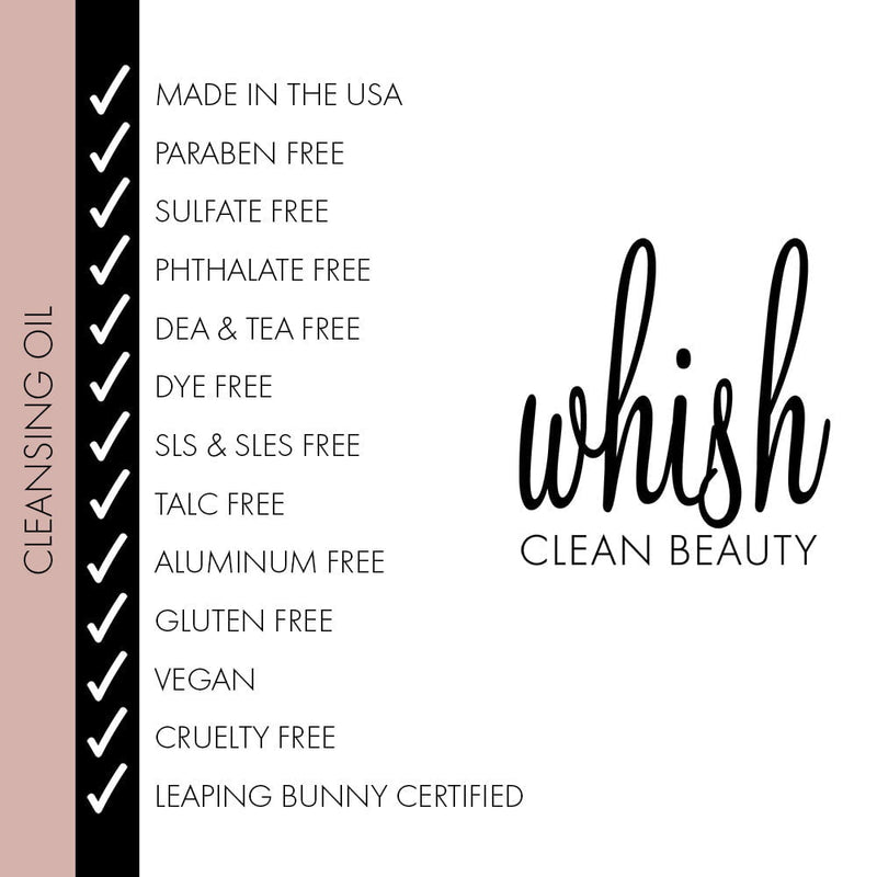 whish beauty Revitalizing Cleansing Oil with Bakuchiol Skin Care > Cleanser