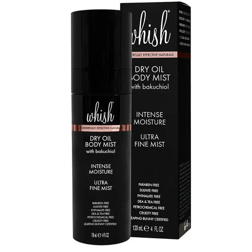 whish beauty Dry Oil Body Mist with Bakuchiol Skin Care > Moisturizers