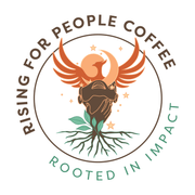 Rising For People Coffee Co. Whiskey Barrel Aged Coffee light Roast Coffee