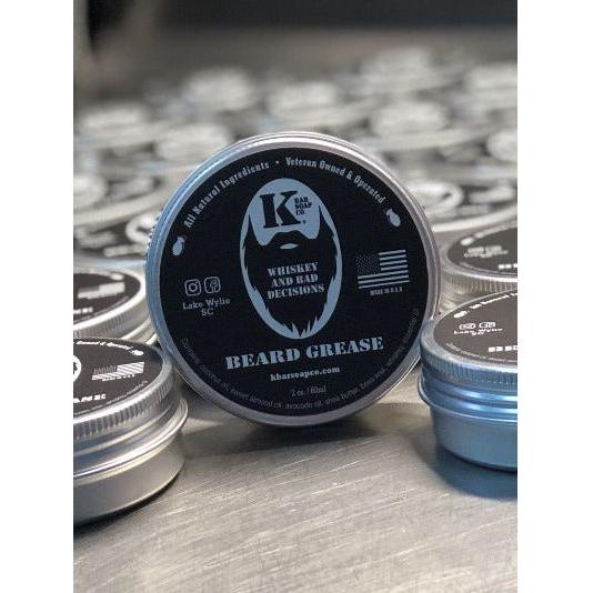 Kbarsoapco - Whiskey & Bad Decisions Beard Grease