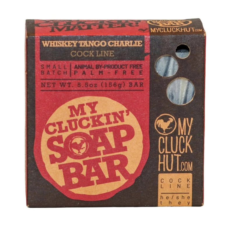 My Cluck Hut Whiskey Tango Charlie | My Cluckin' Soap Bar Soap