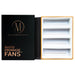 Mega Lash Academy - White 5D Rapid Promade Fans - 600 Fans