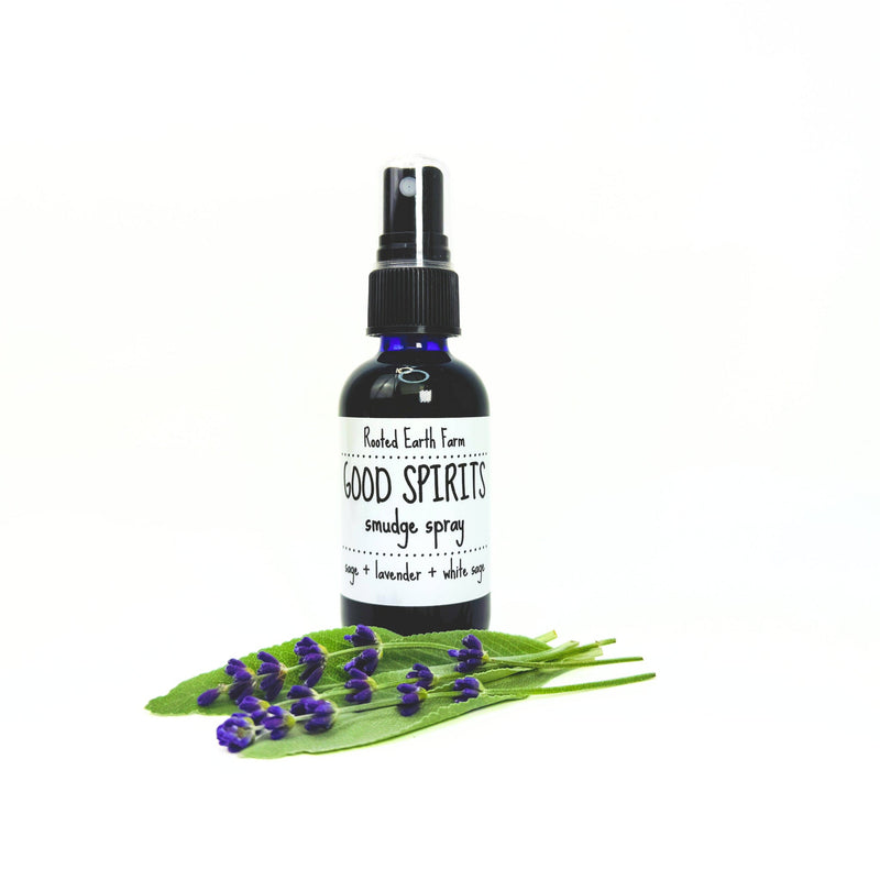 Rooted Earth Farm + Apothecary Good Spirits Smudge Spray Smudge Sprays