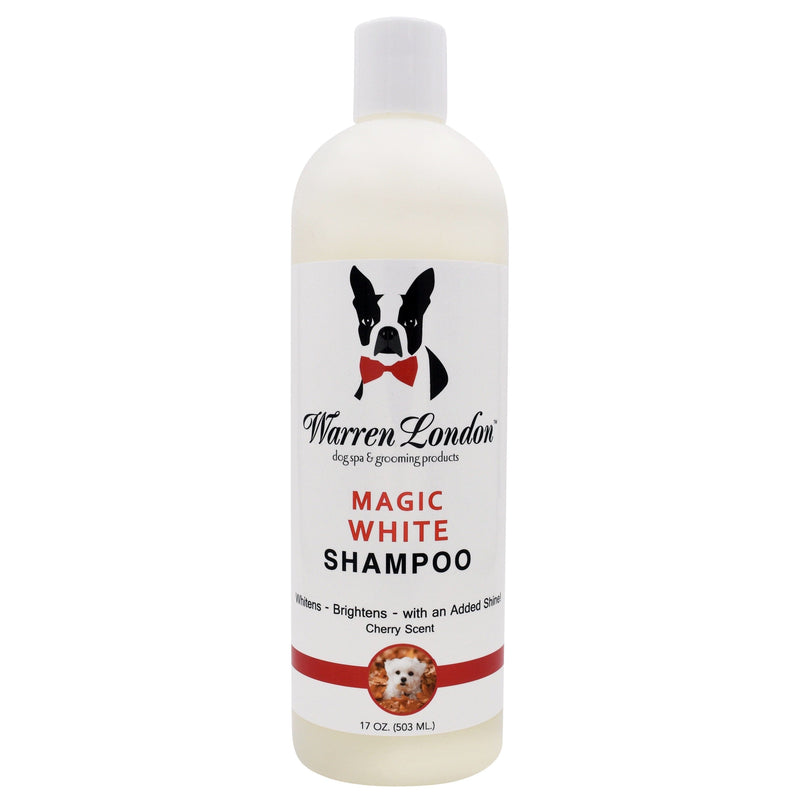 Warren London Magic White Brightening Dog Shampoo - Cherry Scented - 17oz Dog Shampoo