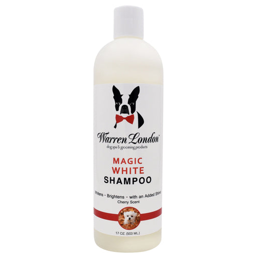 Warren London Magic White Brightening Dog Shampoo - Cherry Scented - 17oz Dog Shampoo